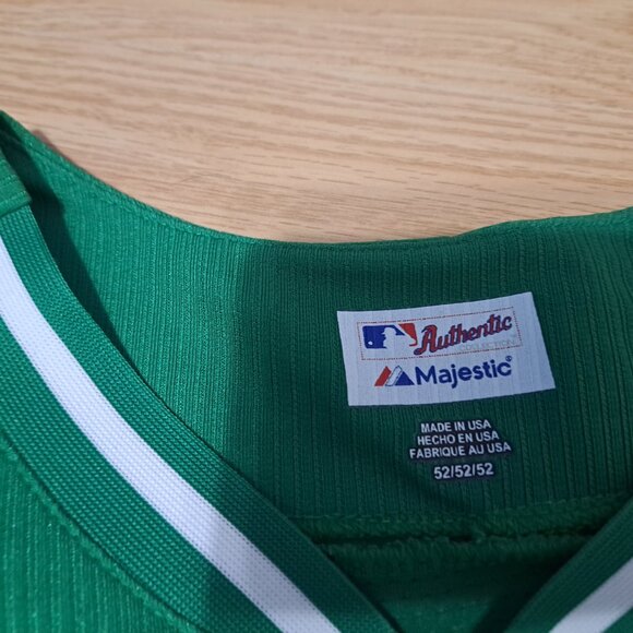 Boston Red Sox St. Patrick's Day Spring Training/BP MLB Jersey Men's 52 - Picture 4 of 6